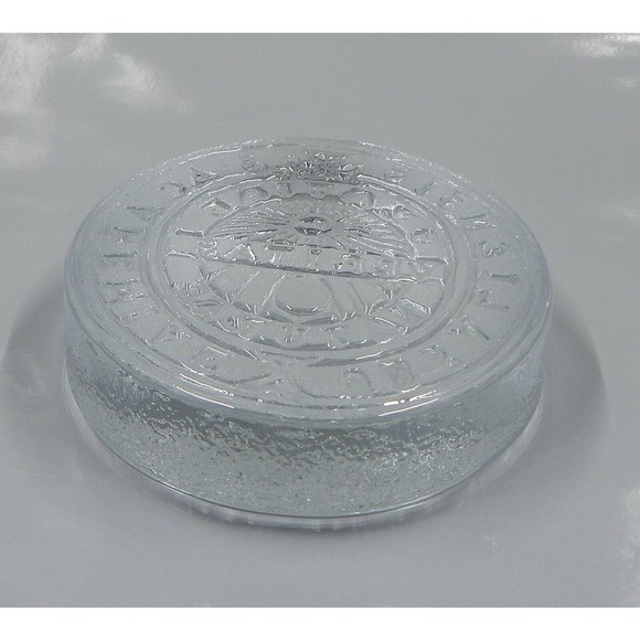 Art Glass Hockey Puck Souvenir Uppsala University Ubsaliensis S Academiae Sweden - Picture 8 of 9